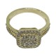 Gold Diamond Ring 0.85 CT. T.W. Model Number : 1995