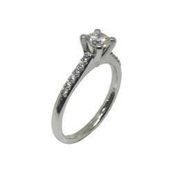 Gold Diamond Ring 0.67 CT. T.W. Model Number : 813