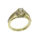 Gold Diamond Ring 0.98 CT. T.W. Model Number : 871