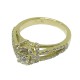 Gold Diamond Ring 0.98 CT. T.W. Model Number : 871