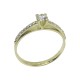 Gold Diamond Ring 0.34 CT. T.W. Model Number : 1100