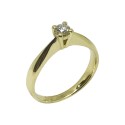 Gold Diamond Ring 0.19 CT. T.W. Model Number : 549