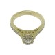 Gold Diamond Ring 0.56 CT. T.W. Model Number : 690