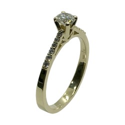 Gold Diamond Ring 0.43 CT. T.W. Model Number : 4002