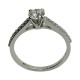 Gold Diamond Ring 0.69 CT. T.W. Model Number : 4009