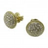 Gold Diamond EarRings 0.98 CT. T.W. Model Number : 1062