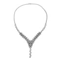 Gold Diamond Necklace 3.93 CT. T.W. Model Number : 1690